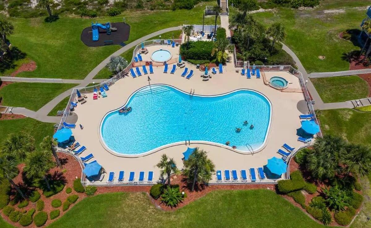 Stunning Ocean Views, Huge Patio, Heated Pool And Amenities! Villa Saint Augustine Eksteriør billede